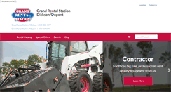 Desktop Screenshot of grsrental.com